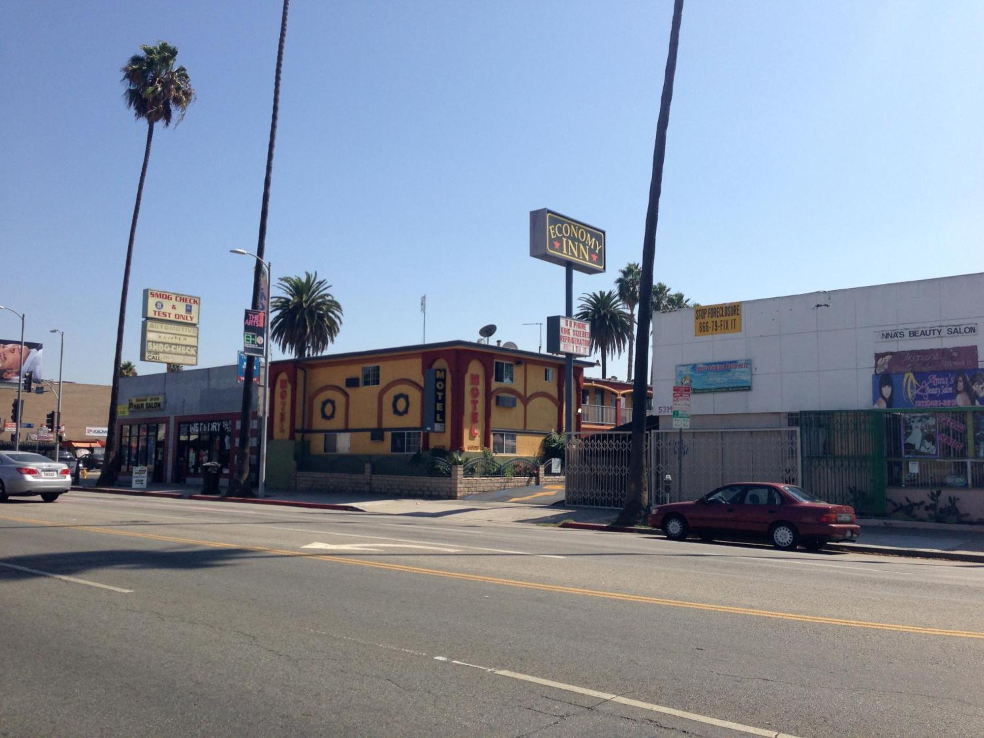 Economy Inn Hollywood Los Angeles Kültér fotó